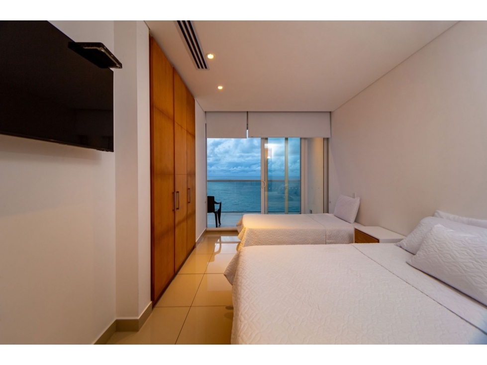 APARTAMENTO VACACIONAL PISO 24, CONDOMINIO H2, BOCAGRANDE, CARTAGENA — foto 2