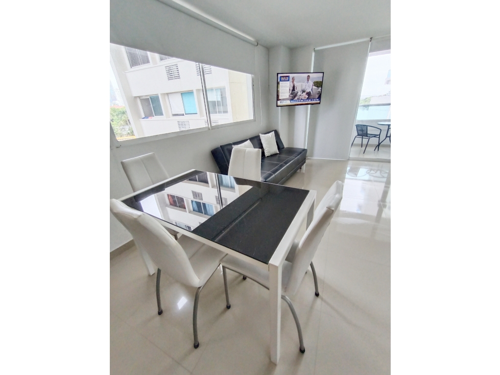 APARTA-ESTUDIO VACACIONAL DE 1 HABITACION, PISO 5, EN TRES CARABELAS — foto 4