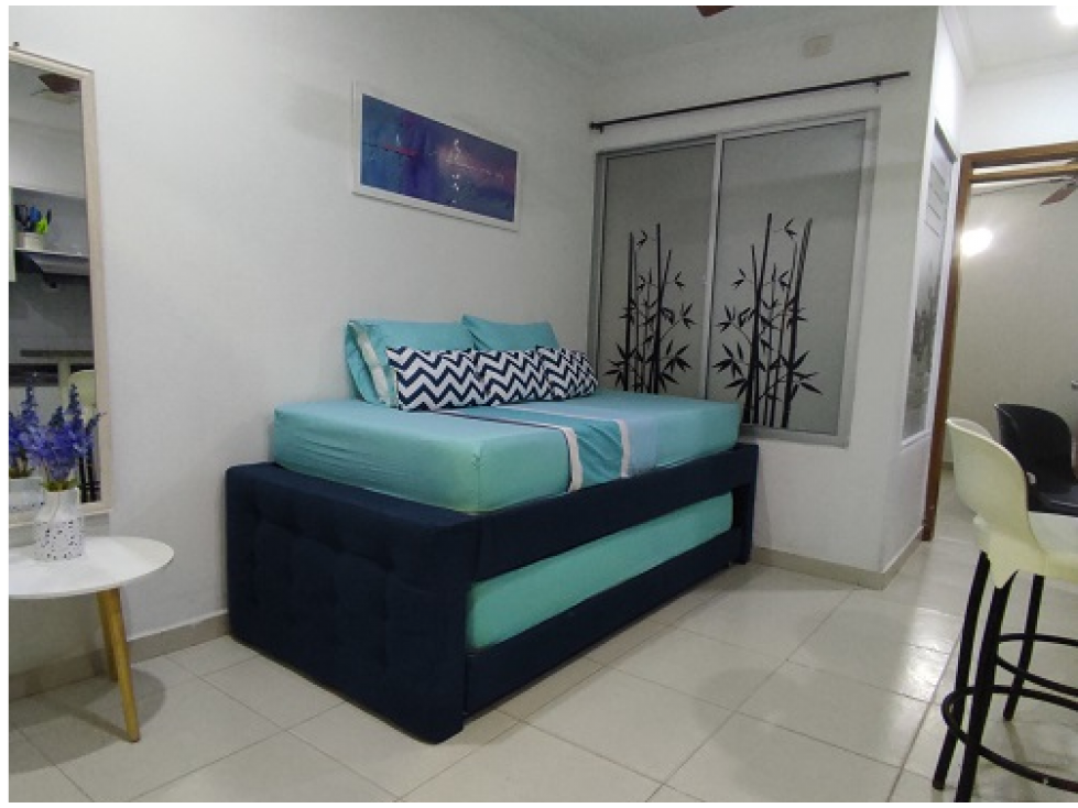 APARTAESTUDIO VACACIONAL DE 1 HABITACION, PISO 2, EN CRISTAL CARIBE103