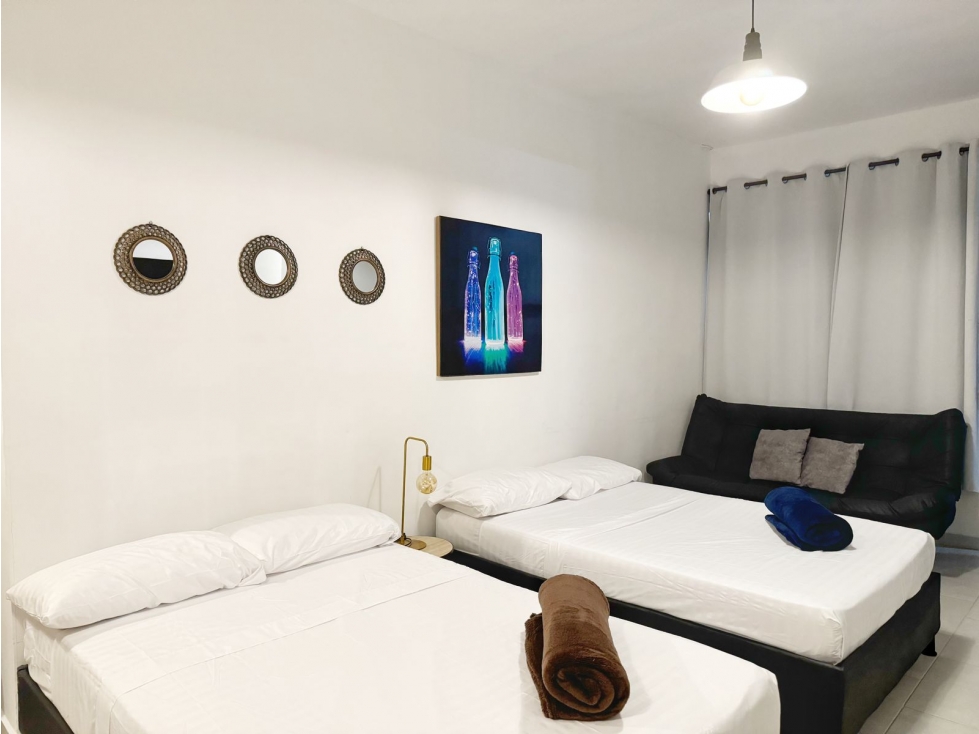 ALQUILER DE AIRBNB, MODERNO ESTUDIO EN LA REBECA, PEREIRA. — foto 3