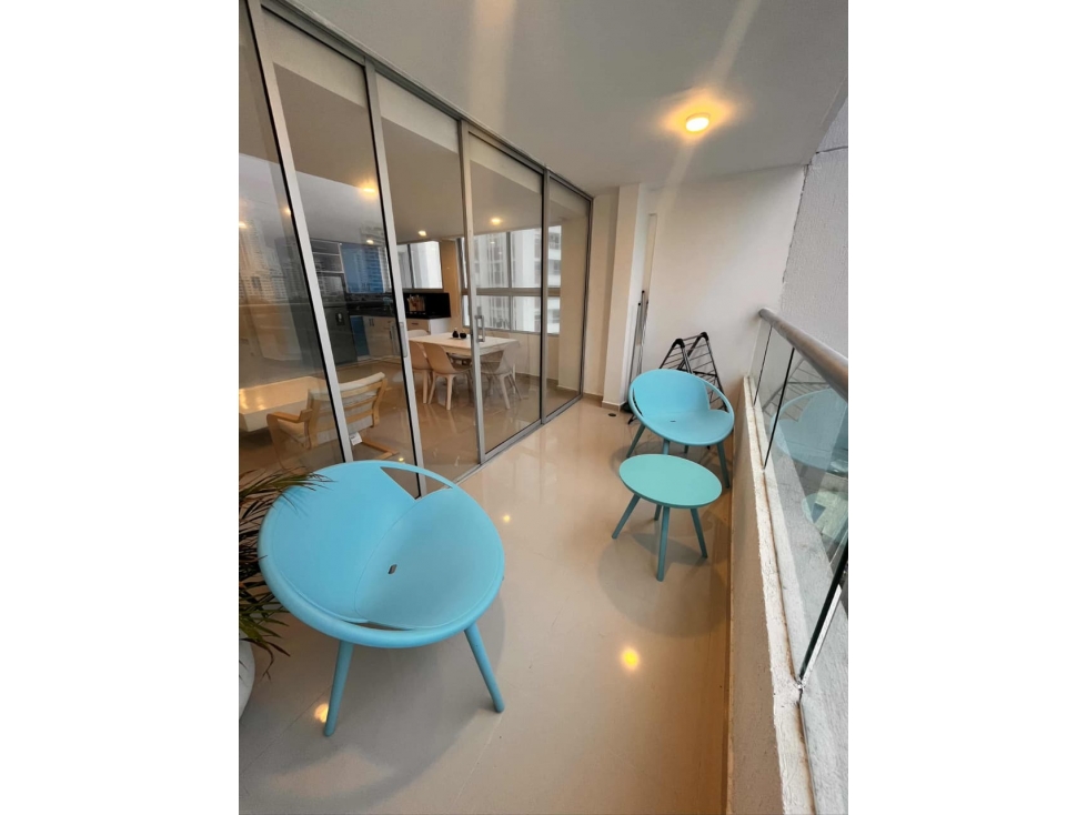 APARTAMENTO VACACIONAL DE 2 HABITACIONEES, PISO 9, EN CARTAGENA — foto 5