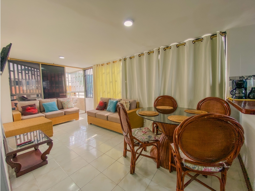 APARTAMENTO VACACIONAL DE 2 HABITACIONES, EDIFICIO DINERS 1404