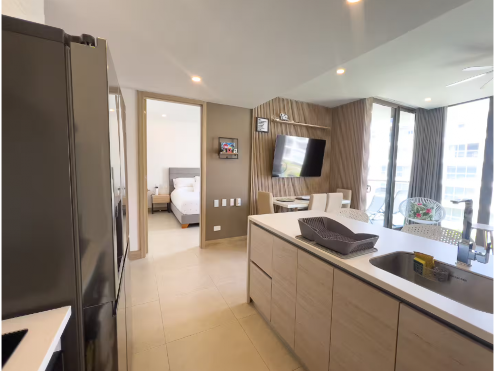 APARTAMENTO VACACIONAL DE 2 HABITACIONES, EN MORRO ZOE, BOCAGRANDE — foto 4