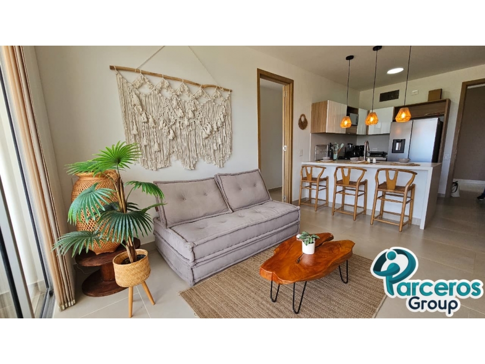 APARTAMENTO EN ALQUILER MENSUAL DE 2 HABITACIONES, PISO 3, CARTAGENA