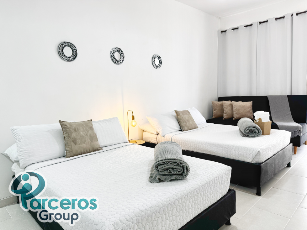 ALQUILER DE AIRBNB, MODERNO ESTUDIO EN LA REBECA, PEREIRA.