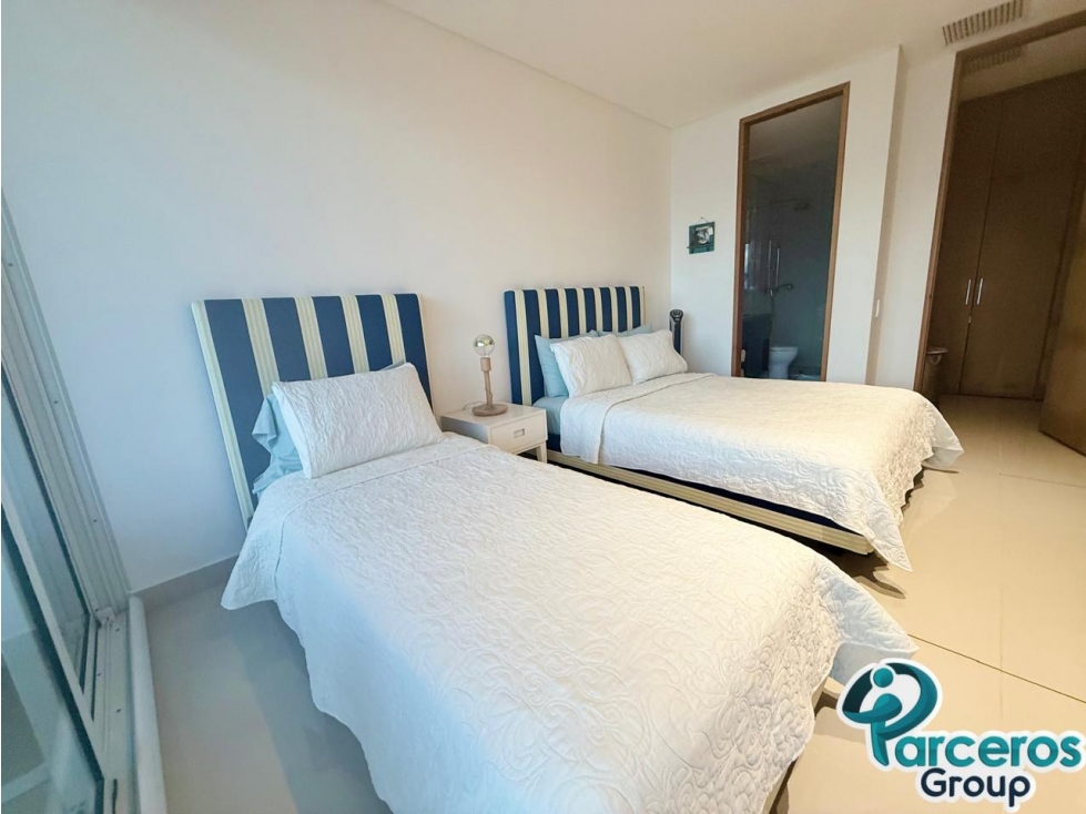 APARTAMENTO VACACIONAL DE 3 HABITACIONES, PISO 16, BOCAGRANDE — foto 6