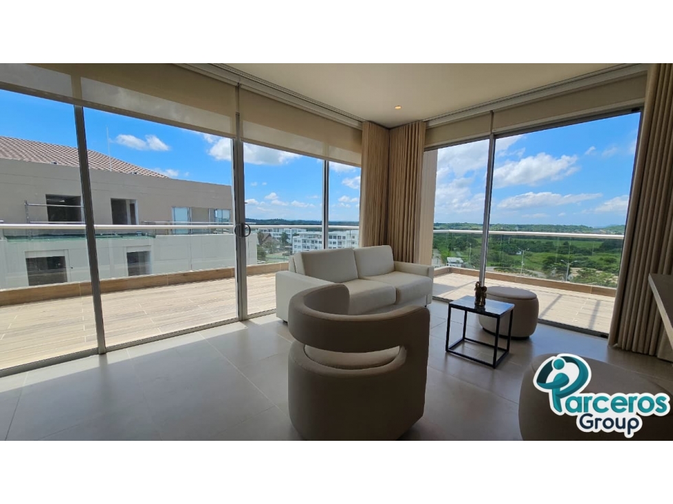 APARTAMENTO EN RENTA MENSUAL DE 2 HABITACIONES, PISO 6, CARTAGENA — foto 2
