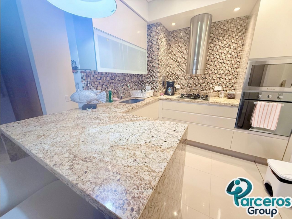 APARTAMENTO VACACIONAL DE 3 HABITACIONES, PISO 16, BOCAGRANDE — foto 3