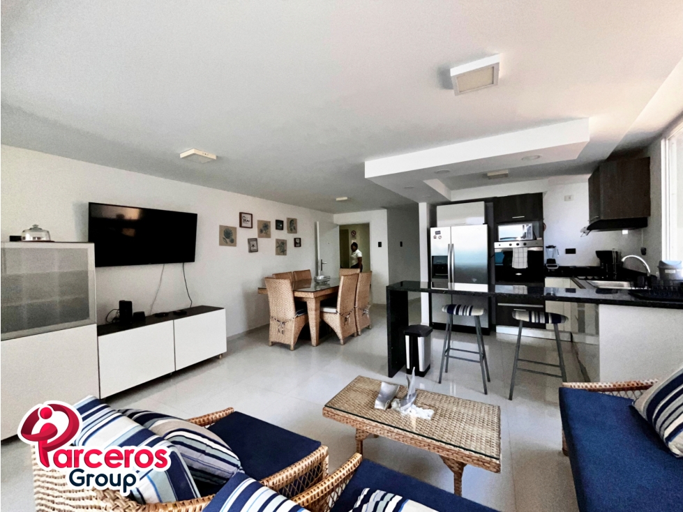 APARTAMENTO VACACIONAL, 3 HABITACIONES, PISO 19, LAGUITO, CARTAGENA