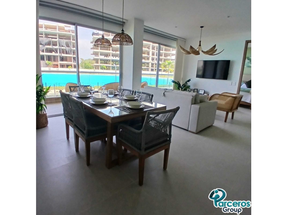 APARTAMENTO EN ALQUILER MENSUAL, 2 HABITACIONES, PISO 4, BAHIA KRISTAL — foto 2