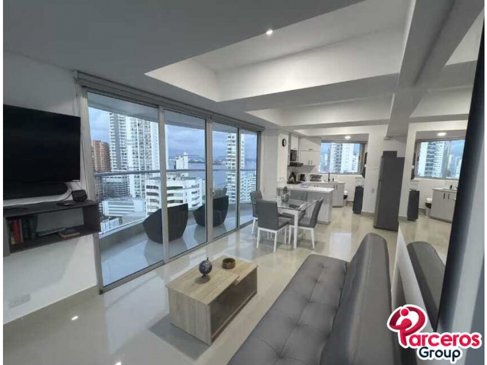 APARTAMENTO VACACIONAL DE2 HABITACIONES, PISO 21, BOCAGRANDE — foto 2