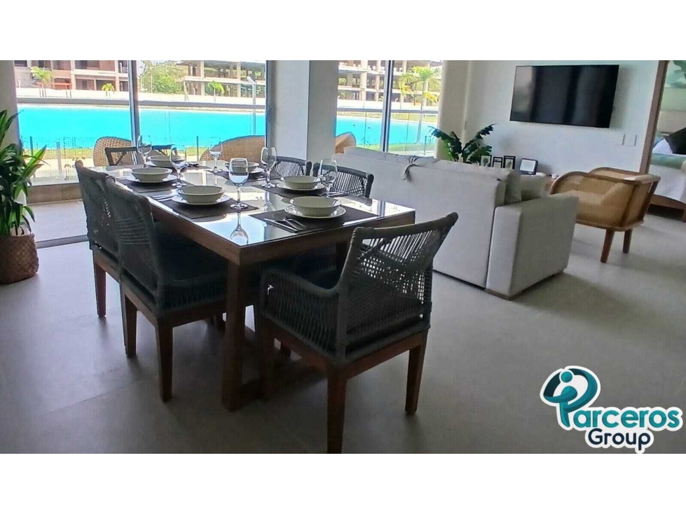 APARTAMENTO EN ALQUILER MENSUAL, 2 HABITACIONES, PISO 4, BAHIA KRISTAL