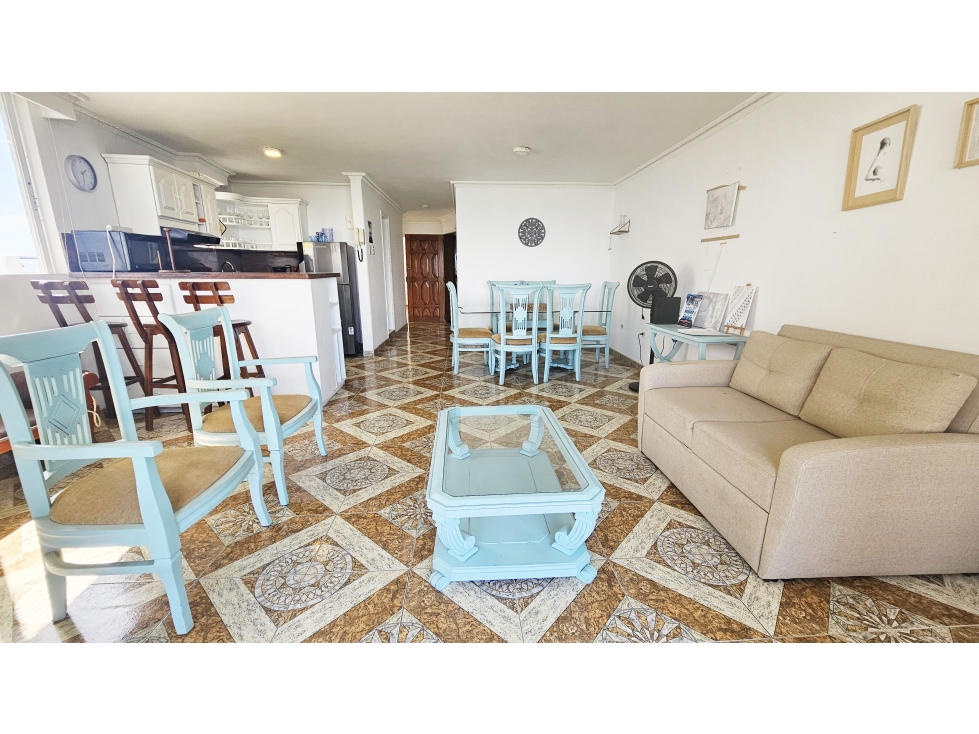 ALQUILER VACACIONAL, APARTAMENTO EN PISO 12, LAGUITO, CARTAGENA
