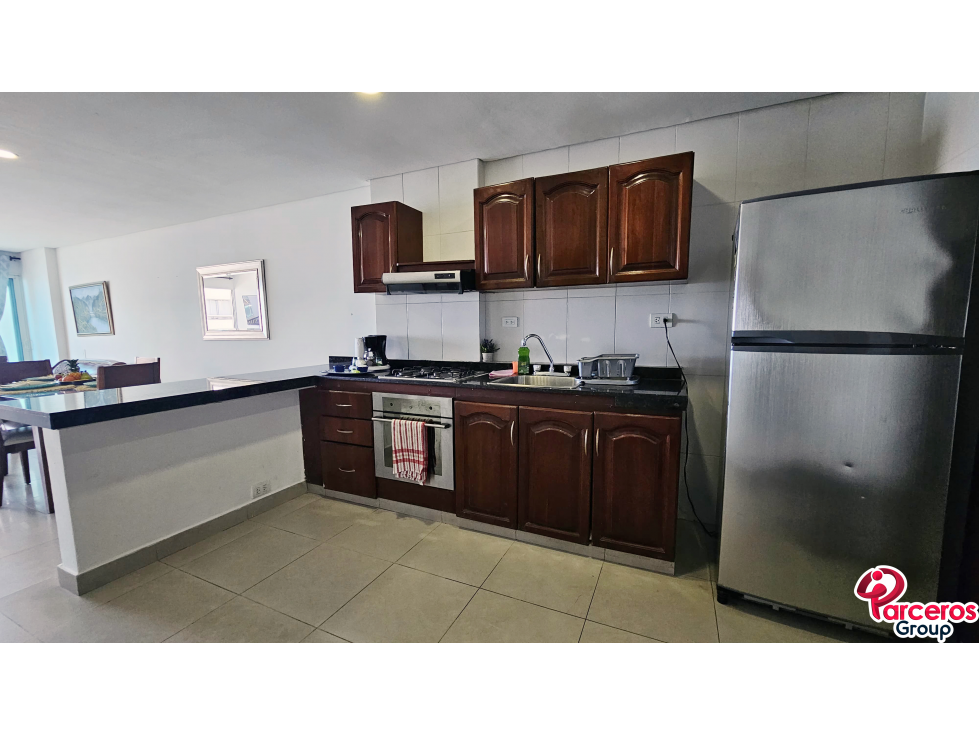 APARTAMENTO VACACIONAL EN VENTA, PISO 9, EN EL LAGUITO, CARTAGENA. — foto 5