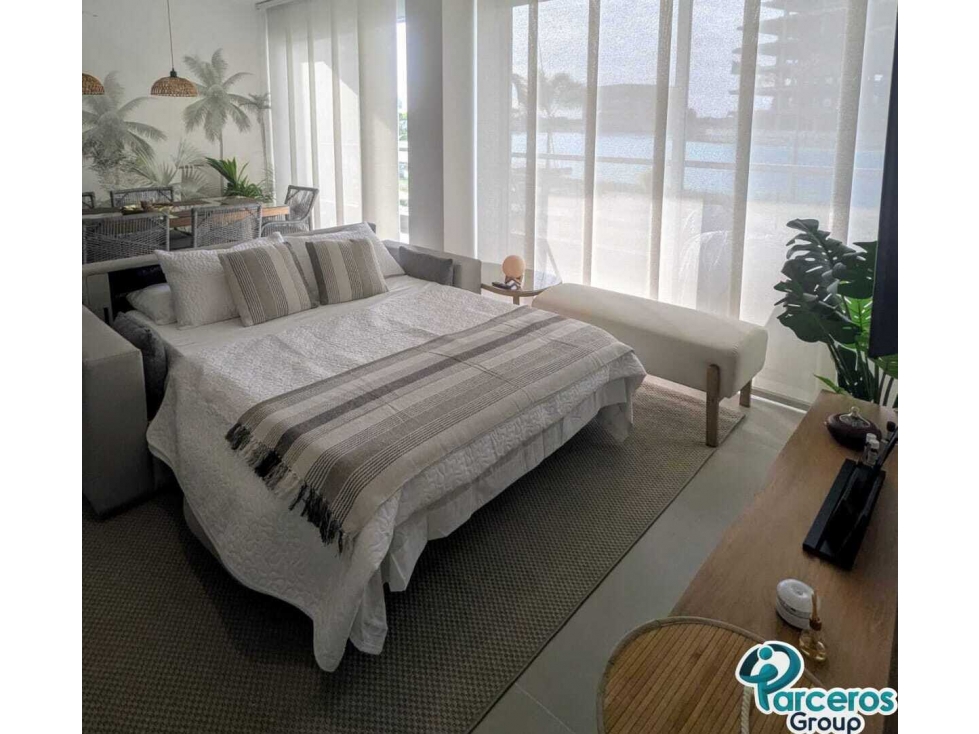 APARTAMENTO EN ALQUILER MENSUAL, 2 HABITACIONES, PISO 4, BAHIA KRISTAL — foto 4