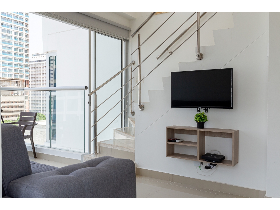 APARTAMENTO VACACIONAL DE 1 HABITACION, PISO 6, MAGNO LOFT, BOCAGRANDE — foto 6
