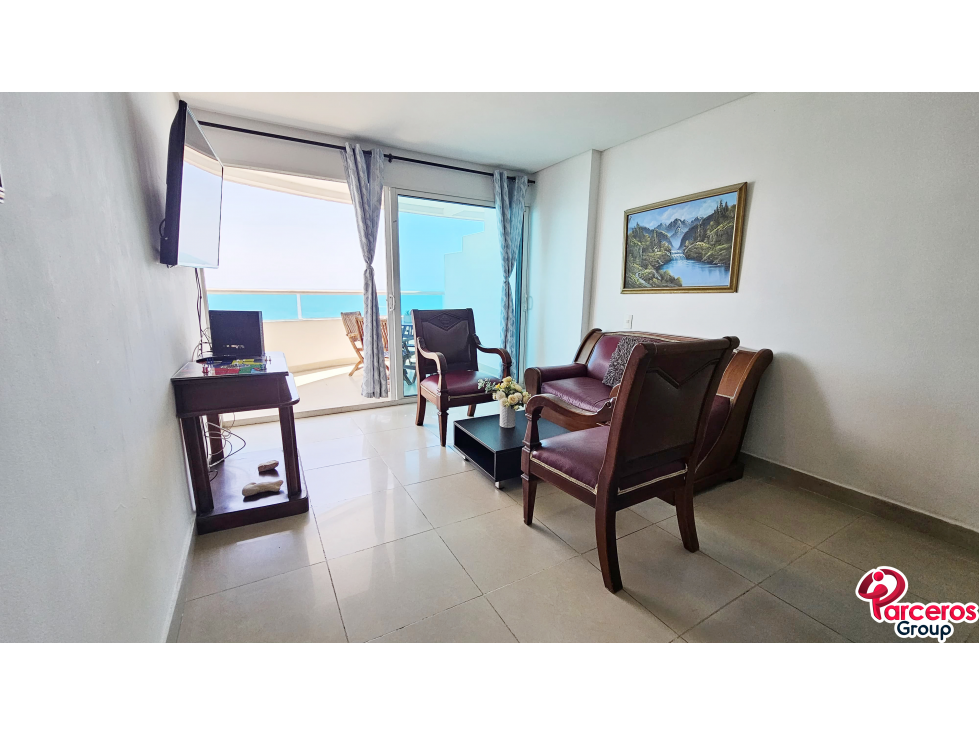 APARTAMENTO VACACIONAL EN VENTA, PISO 9, EN EL LAGUITO, CARTAGENA. — foto 2