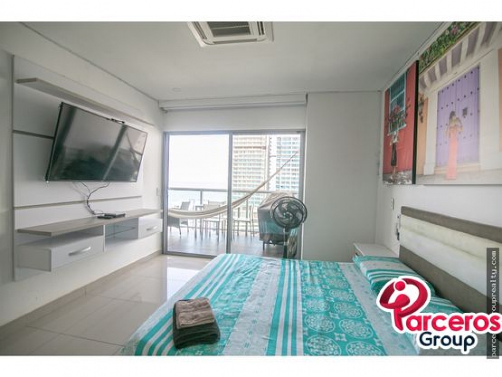 APARTAMENTO DE 1 HABITACION, PISO 18, INFINITUM, BOCAGRANDE — foto 3
