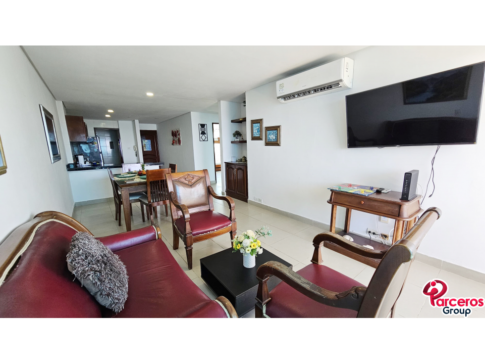 APARTAMENTO VACACIONAL EN VENTA, PISO 9, EN EL LAGUITO, CARTAGENA. — foto 3