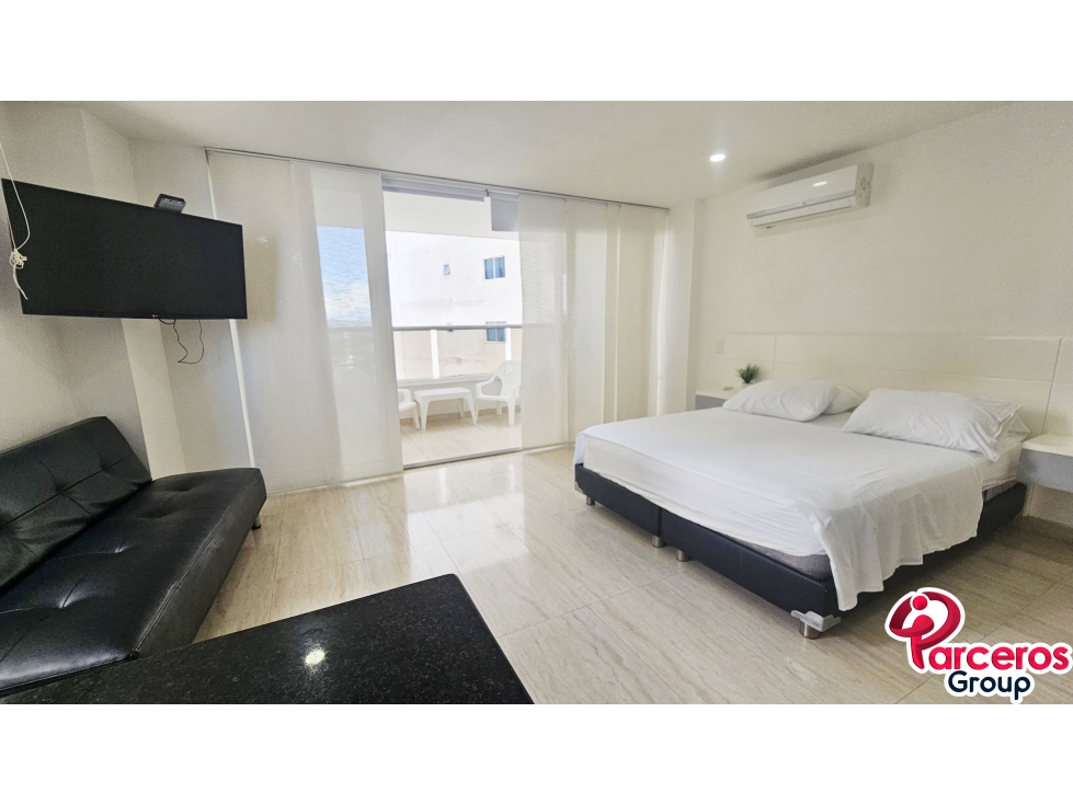 APARTAESTUDIO VACACIONAL DE 1 HABITACION, PISO 10, TRES CARABELAS