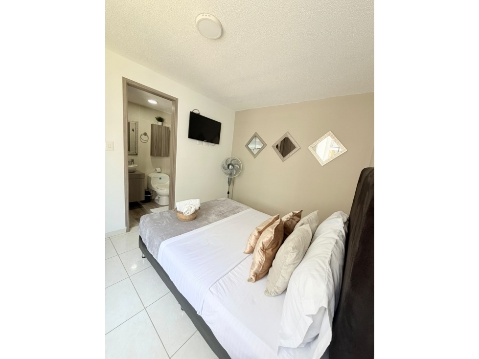 APARTAMENTO AMOBLADO, PISO 5, DE 3 HABITACIONES, AMBAR, DOSQUEBRADAS