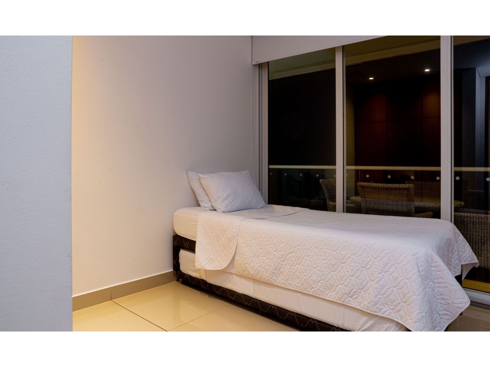APARTAMENTO VACACIONAL PISO 24, CONDOMINIO H2, BOCAGRANDE, CARTAGENA — foto 4