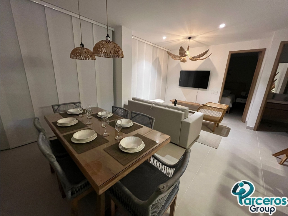 APARTAMENTO EN ALQUILER MENSUAL, 2 HABITACIONES, PISO 4, BAHIA KRISTAL — foto 6