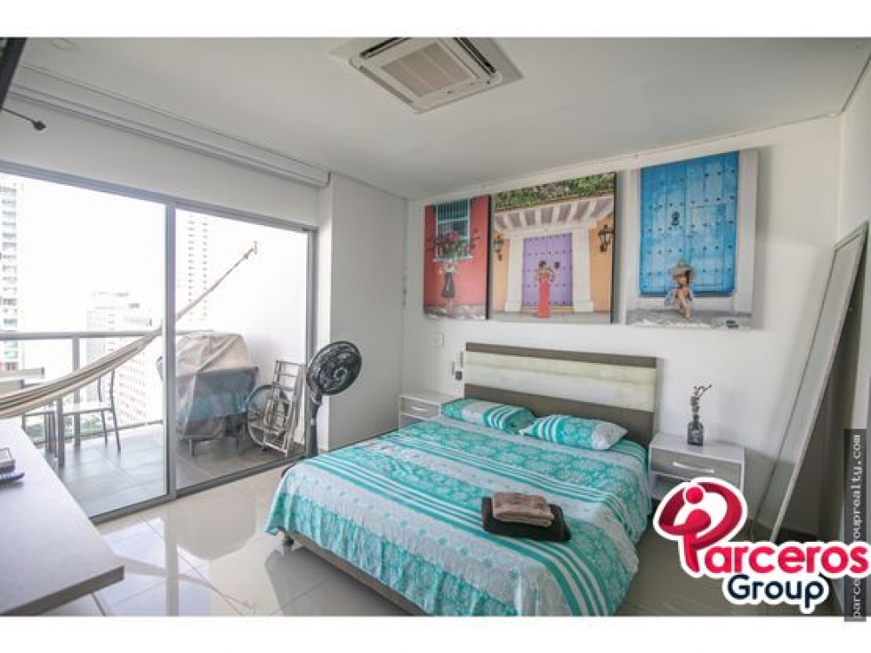 APARTAMENTO DE 1 HABITACION, PISO 18, INFINITUM, BOCAGRANDE