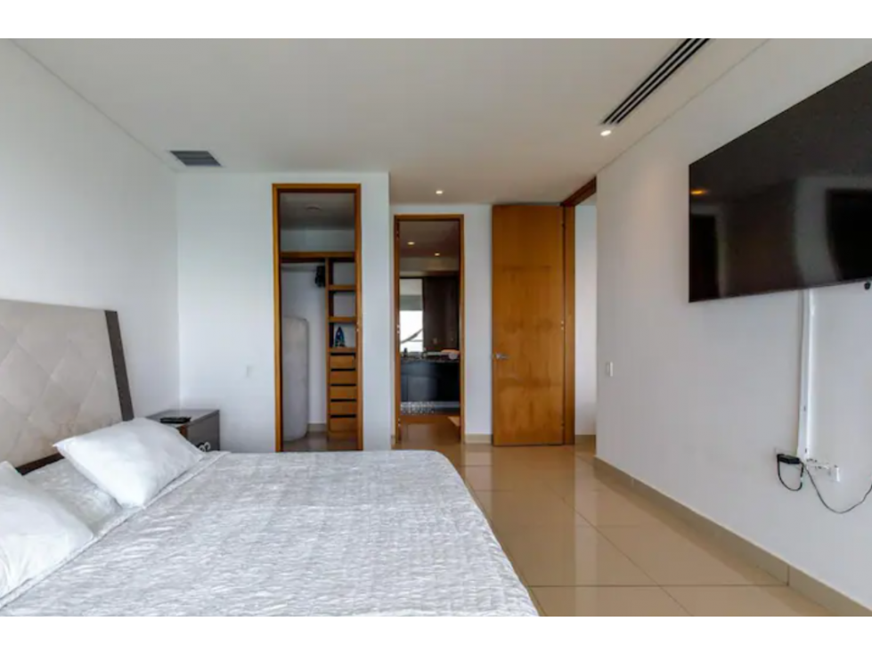 ALQUILER POR DIAS DE 2 HABITACIONES,PISO 19, CONDOMINIO H2, BOCAGRANDE — foto 2