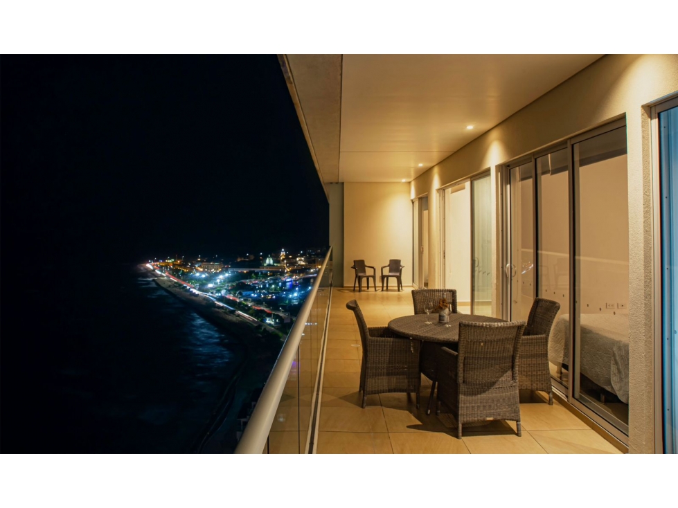 APARTAMENTO VACACIONAL PISO 24, CONDOMINIO H2, BOCAGRANDE, CARTAGENA — foto 5