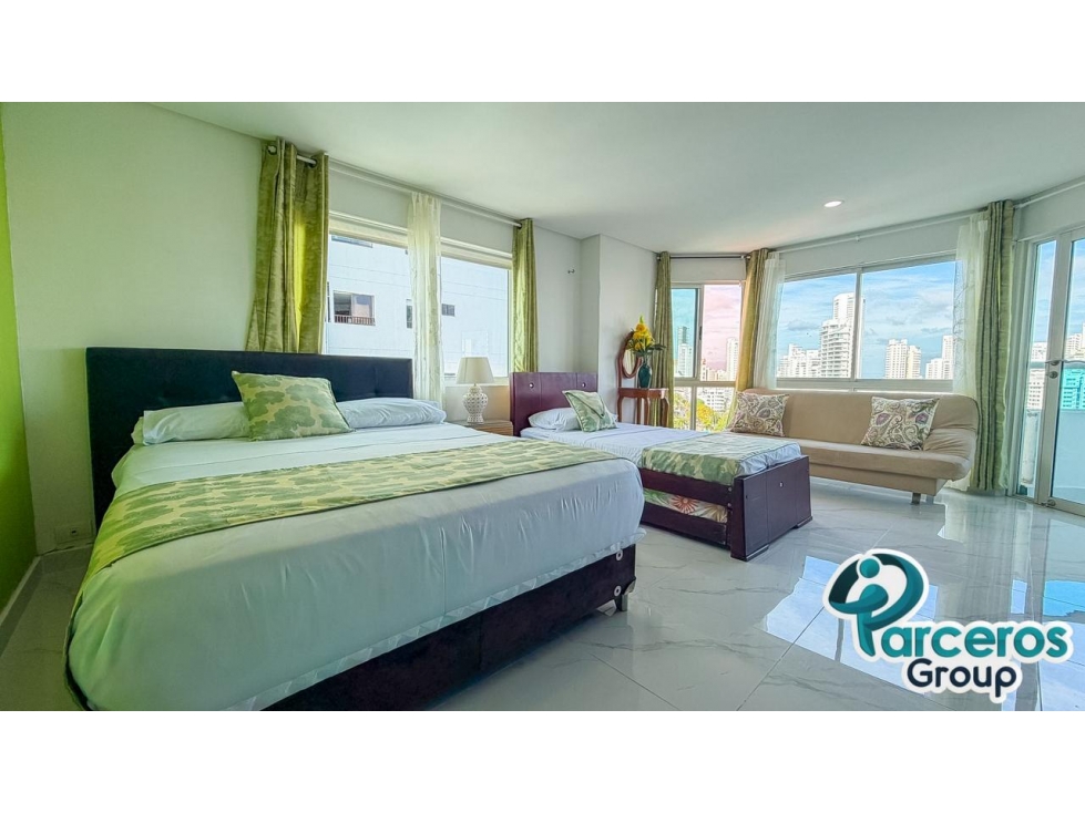 PARCEROS GROUP - APARTAMENTO VACACIONAL EN PISO 12, CARTAGENA