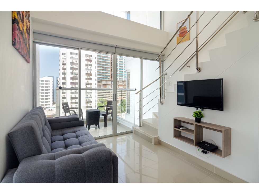 APARTAMENTO VACACIONAL DE 1 HABITACION, PISO 6, MAGNO LOFT, BOCAGRANDE — foto 3