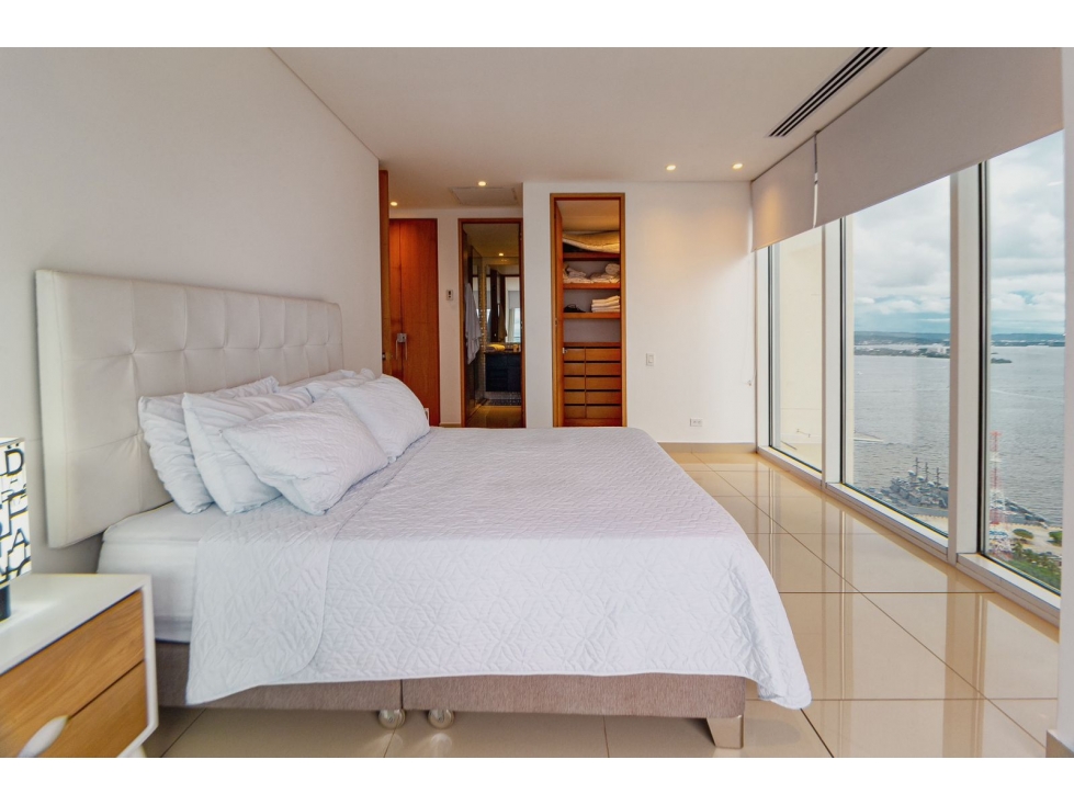 APARTAMENTO VACACIONAL PISO 24, CONDOMINIO H2, BOCAGRANDE, CARTAGENA — foto 6