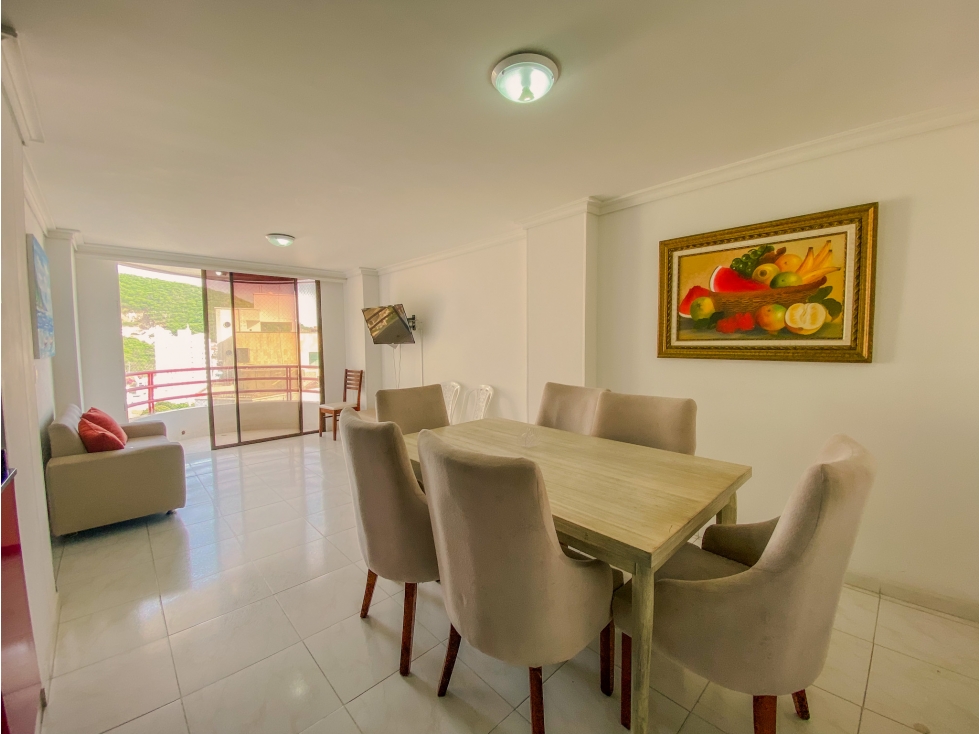 APARTAMENTO VACACIONAL DE 3 HABITACIONES, NUEVO RODADERO 1203B — foto 3