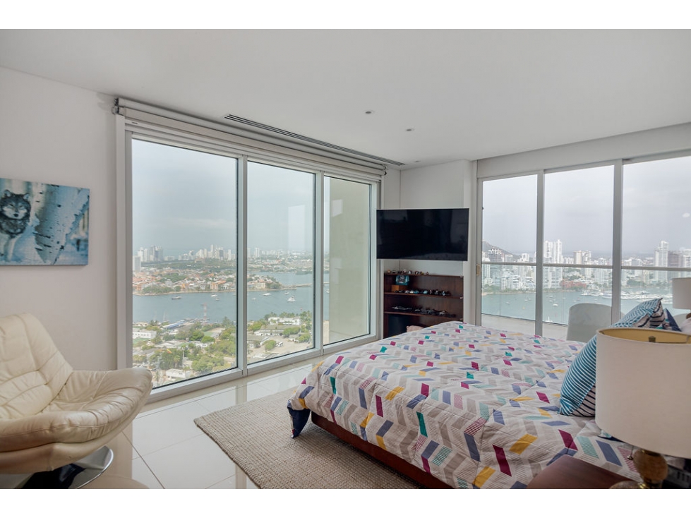 APARTAMENTO VACACIONAL DE 3 HABITACIONES, CONDOMINIO H2, BOCAGRANDE