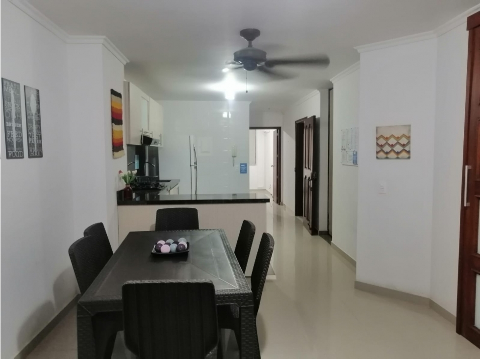 APARTAMENTO VACACIONAL DE 2 HABITACIONES, PISO 7, PERLA CARIBE 701
