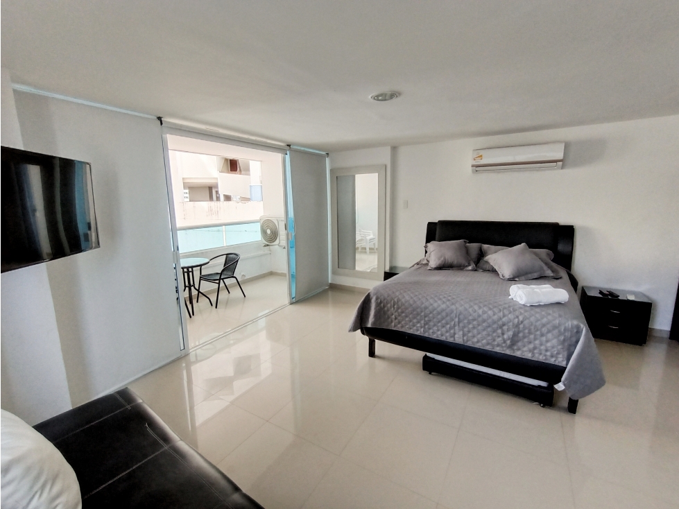 APARTA-ESTUDIO VACACIONAL DE 1 HABITACION, PISO 5, EN TRES CARABELAS — foto 6