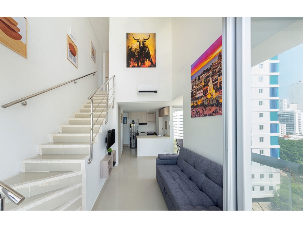 APARTAMENTO VACACIONAL DE 1 HABITACION, PISO 6, MAGNO LOFT, BOCAGRANDE — foto 5