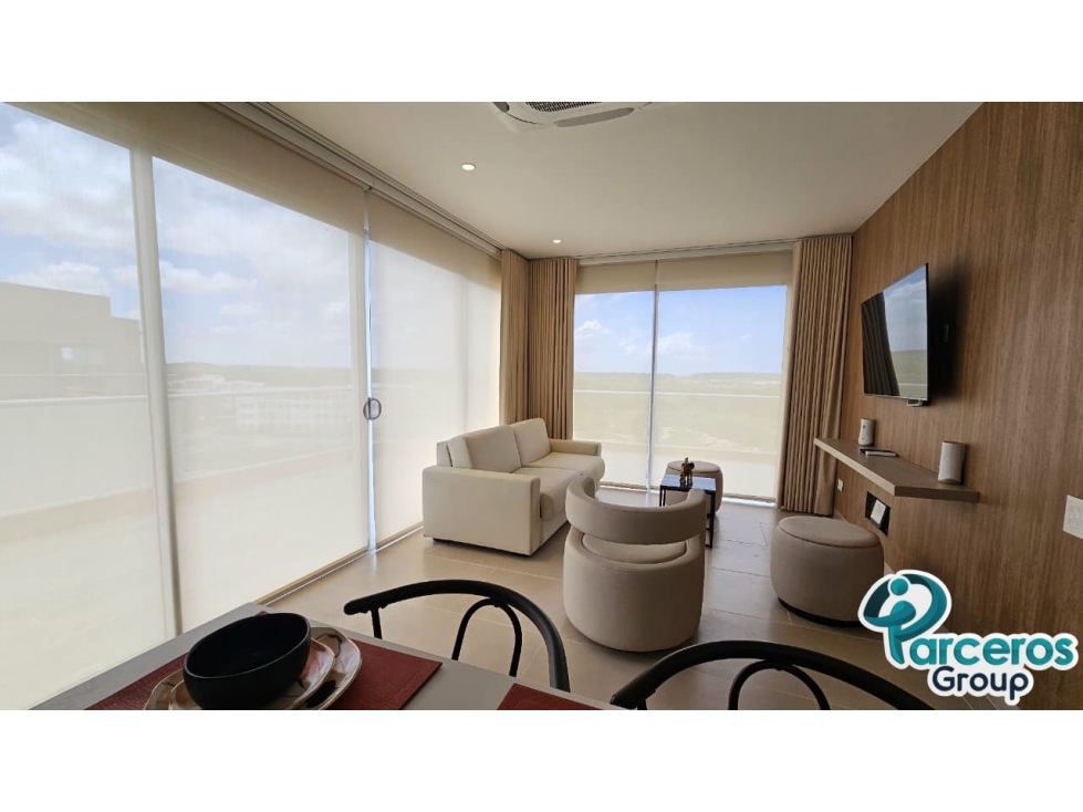 APARTAMENTO EN RENTA MENSUAL DE 2 HABITACIONES, PISO 6, CARTAGENA — foto 3