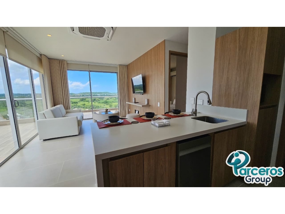 APARTAMENTO EN RENTA MENSUAL DE 2 HABITACIONES, PISO 6, CARTAGENA — foto 6