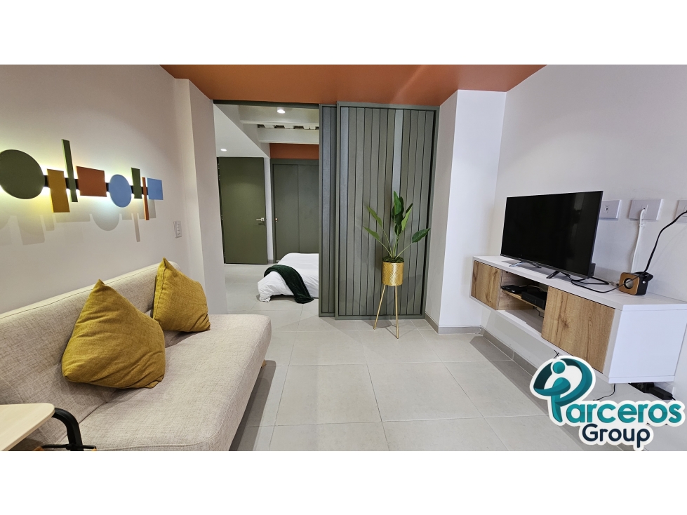 APARTAESTUDIO AMOBLADO CIRCUNVALAR, PISO 1, EN RENTA MENSUAL, PEREIRA