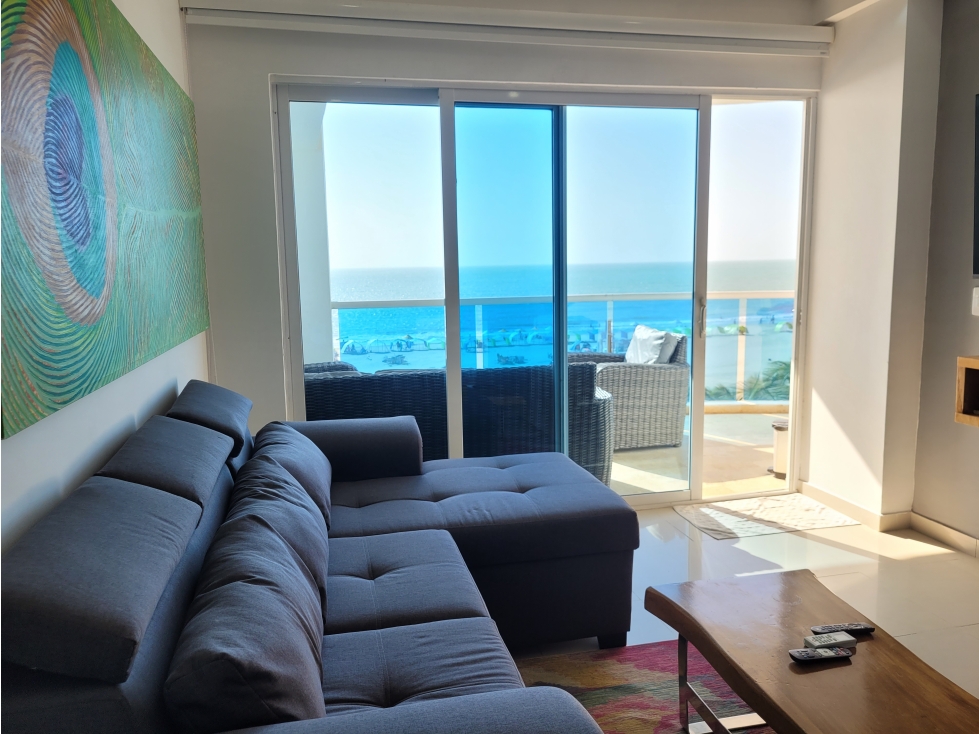 APARTAMENTO TURISTICO, CON HERMOSA VISTA AL MAR, CARTAGENA