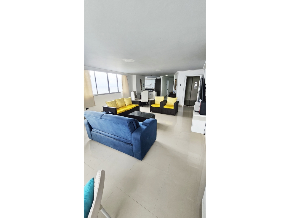ALQUILER POR DIAS, AMPLIO APARTAMENTO EN PISO 20, LAGUITO, CARTAGENA — foto 5