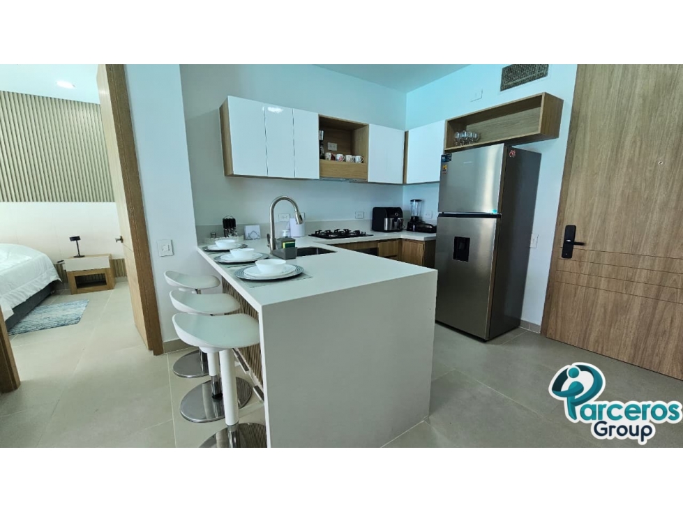 APARTAMENTO EN ALQUILER MENSUAL DE 2 HABITACIONES EN PISO 2, CARTAGENA — foto 4