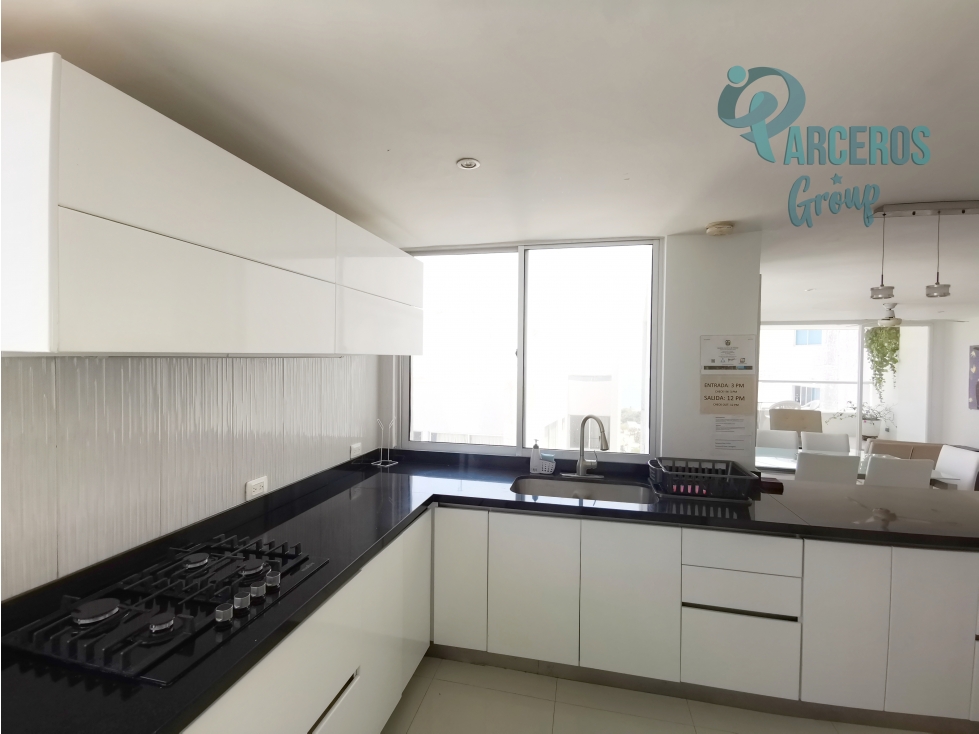 APARTAMENTO VACACIONAL DE 2 HABITACIONES, PISO 24, TRES CARABELAS