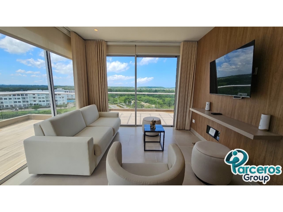 APARTAMENTO EN RENTA MENSUAL DE 2 HABITACIONES, PISO 6, CARTAGENA — foto 4