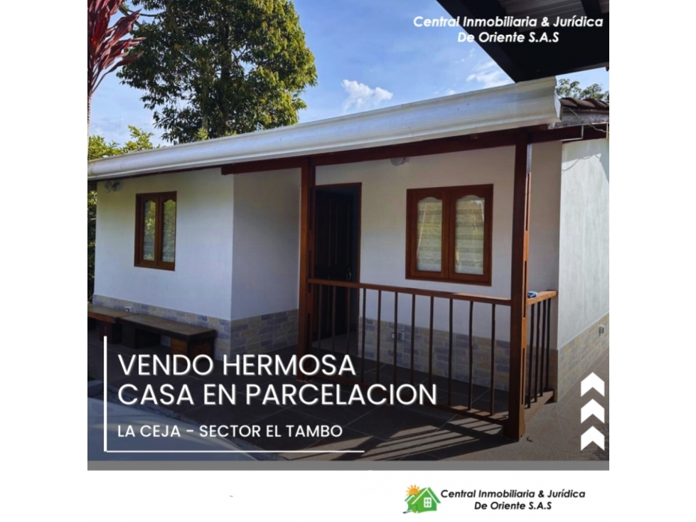 ¡CASA CAMPESTRE EN VENTA SECTOR EL TAMBO, LA CEJA!