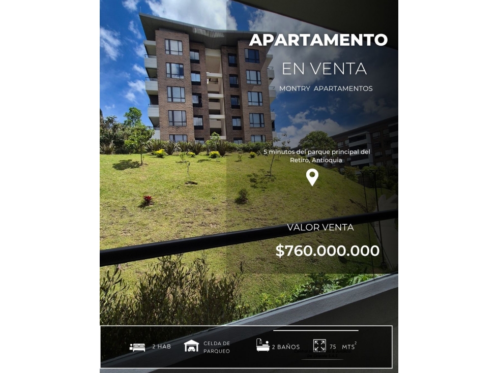 APARTAMENTO EN VENTA EN MOTRY - 1