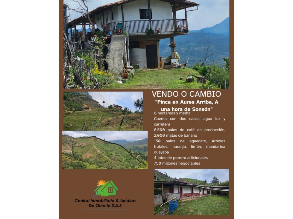 CASA FINCA EN VENTA - 1