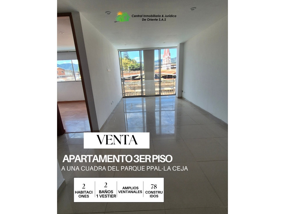 APARTAMENTO EN VENTA PISO 3